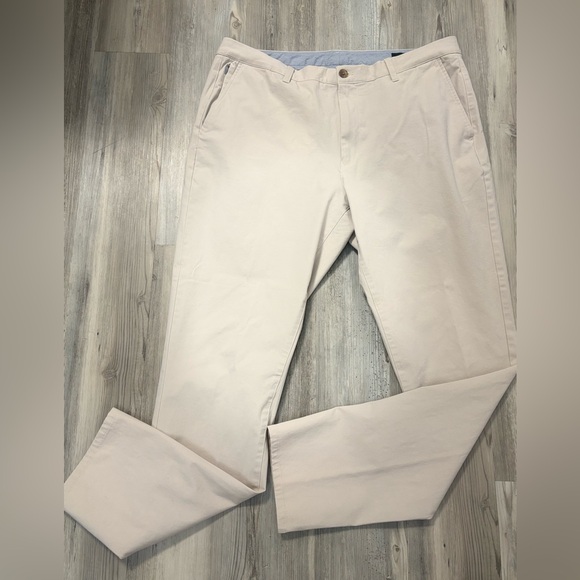 Bonobos Light Tan Chinos Skim Taper NWOT size 38x34
